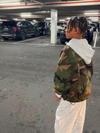 Pre Order - Camo 1/4 zip pullover