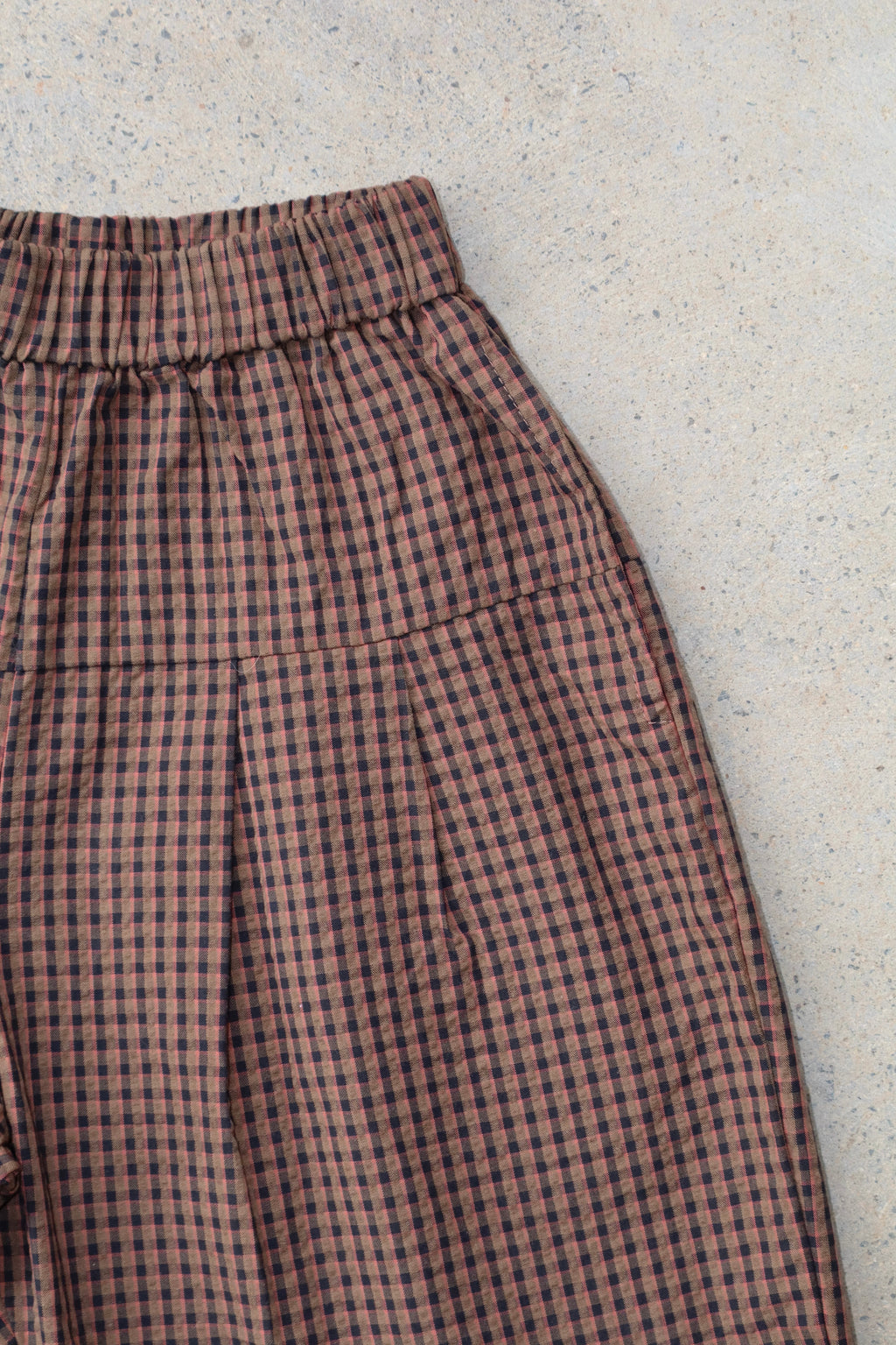 Pre Order - The Choccy Plaid Pant
