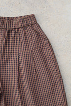 Pre Order - The Choccy Plaid Pant