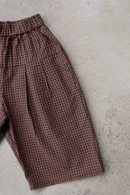 Pre Order - The Choccy Plaid Pant