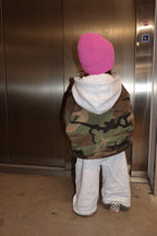 Pre Order - Camo 1/4 zip pullover