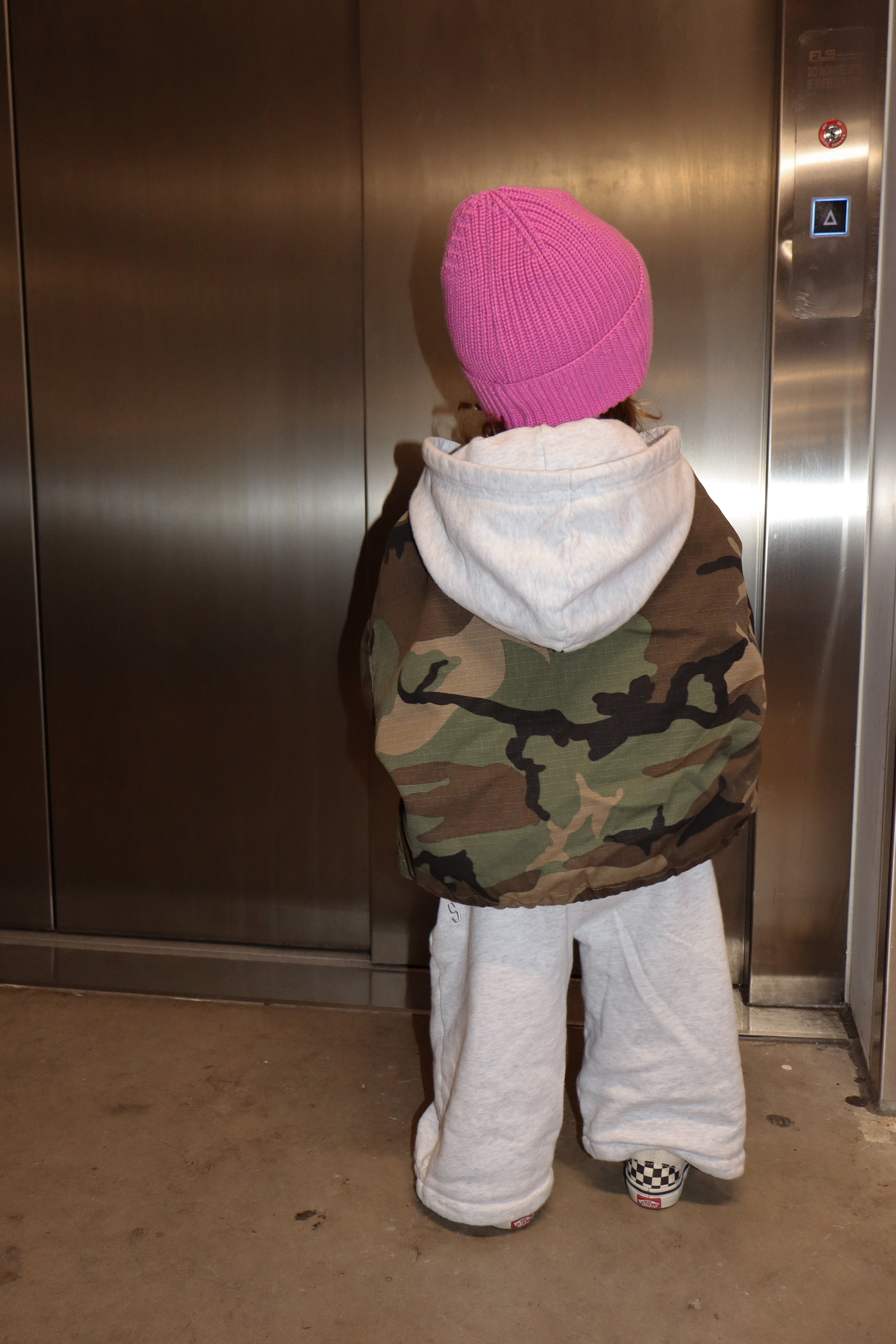 Pre Order - Camo 1/4 zip pullover