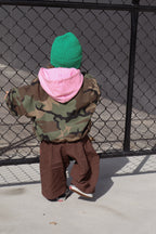 Pre Order - Camo 1/4 zip pullover