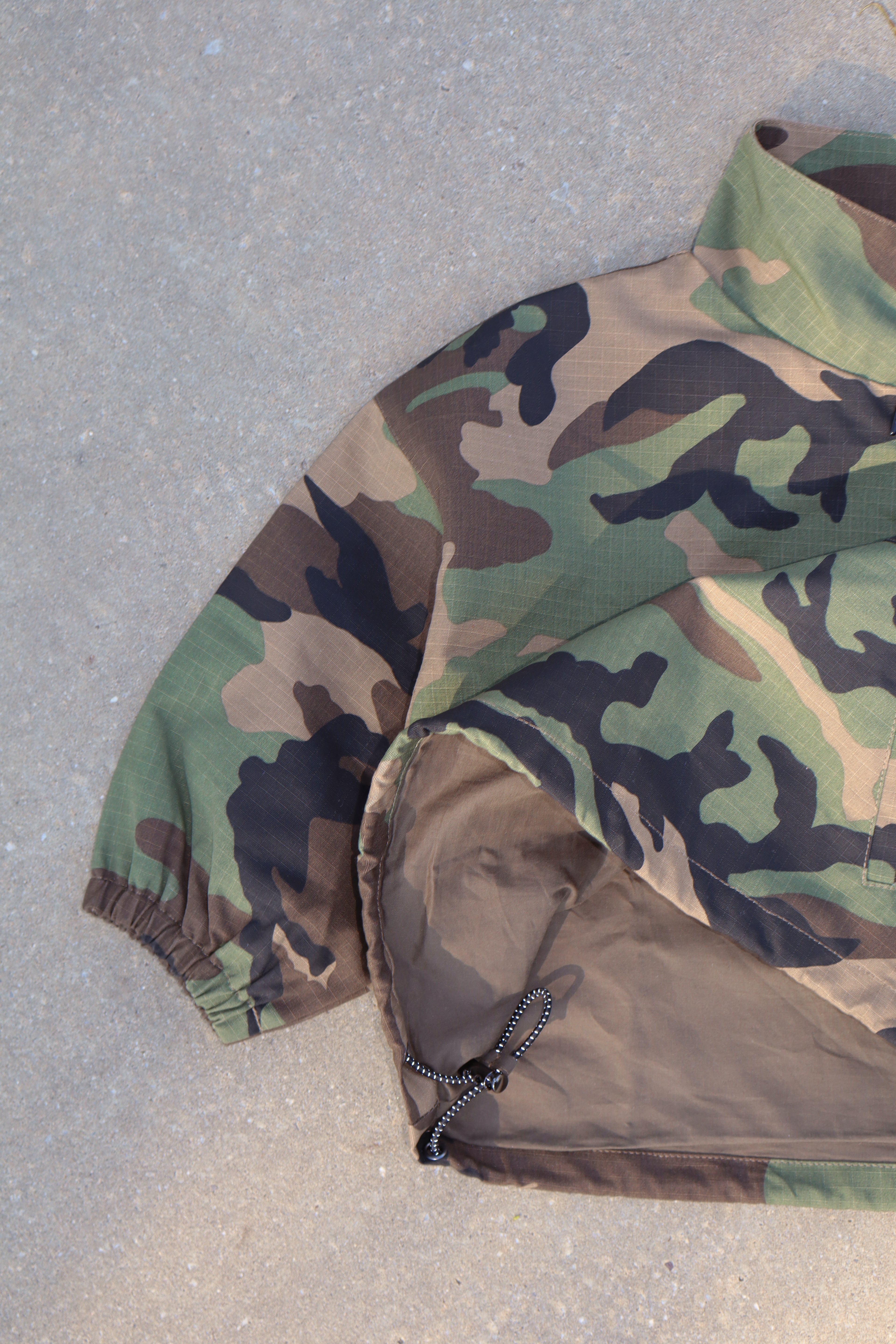 Pre Order - Camo 1/4 zip pullover