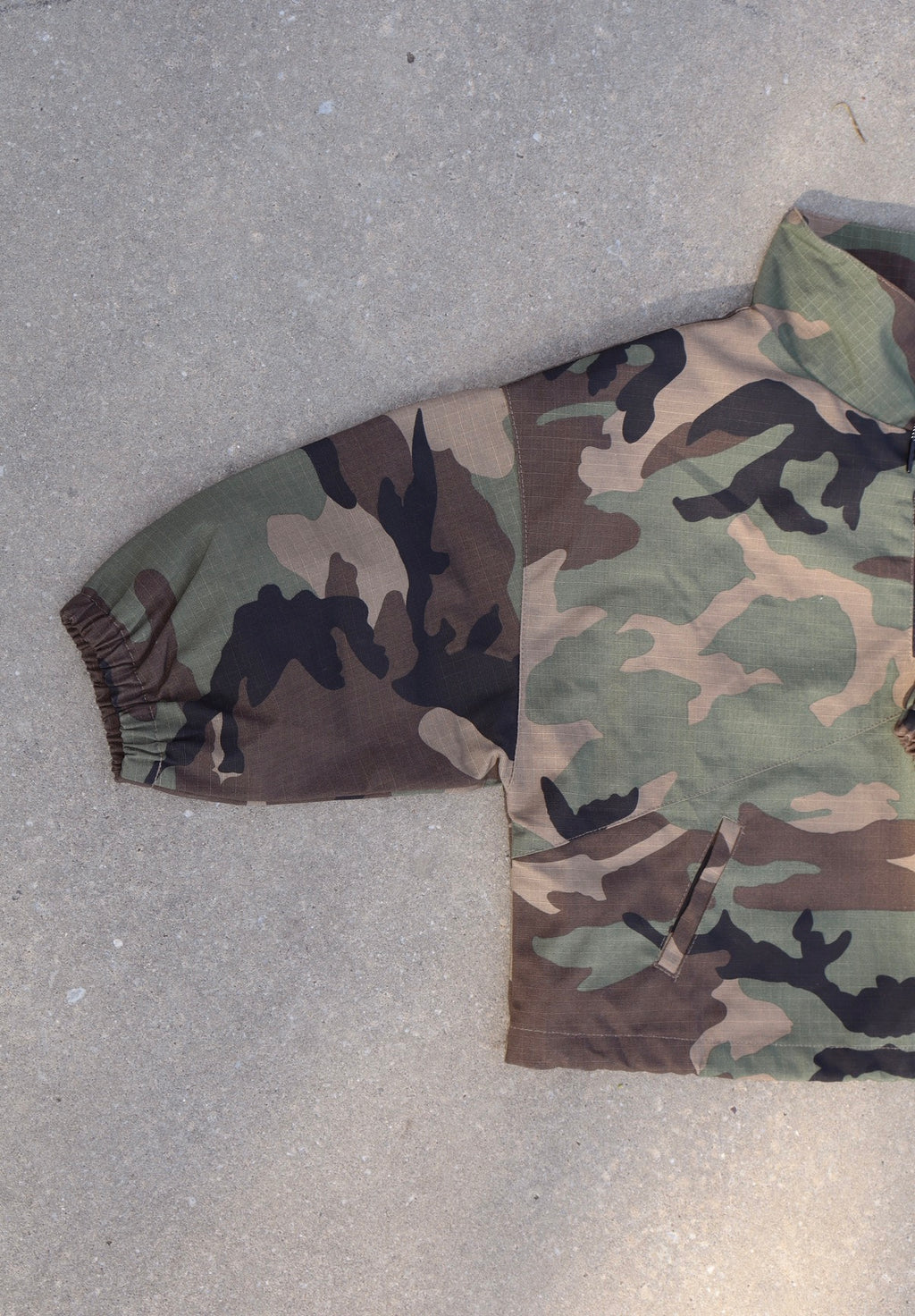 Pre Order - Camo 1/4 zip pullover